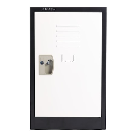 Adiroffice 15 in W, 15 in D, 24 in H, Steel ADI629-02-B-W